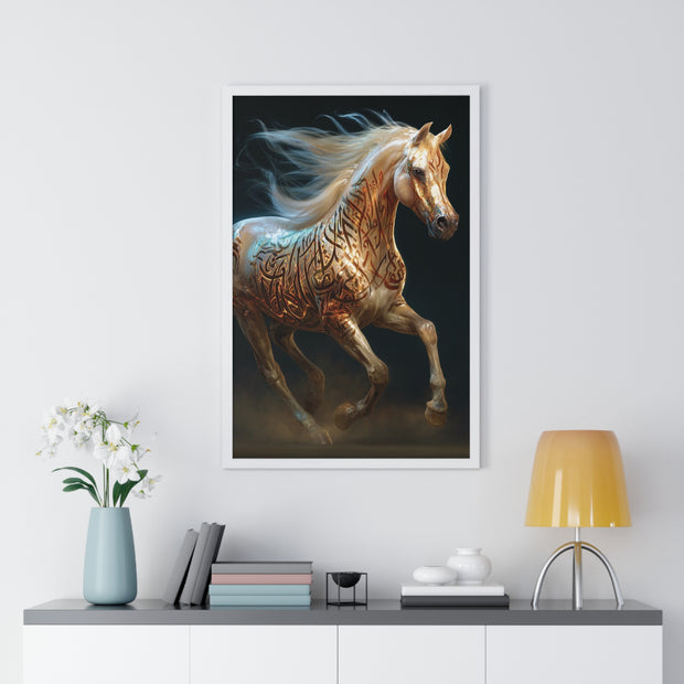 Vertical Framed Poster