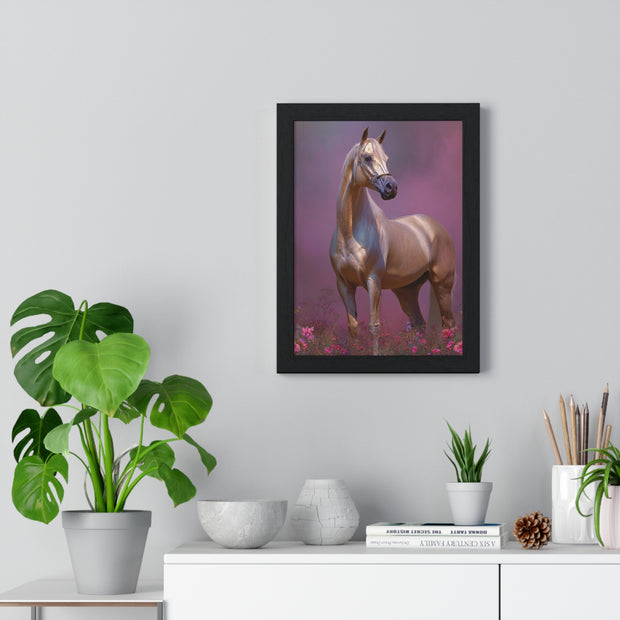 Majestic Horse Vertical Framed Poster - Equine Wall Art for Horse Lovers, Home Decor, Gift for Animal Lovers, Equine Themed Decor, Art [...]