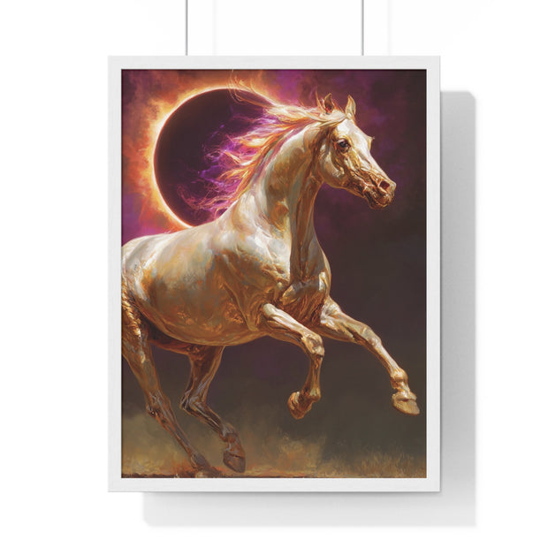 Majestic Horse Framed Poster, Equestrian Wall Art, Inspirational Decor, Unique Gift for Horse Lovers, Home or Office Wall Decoration, [...]