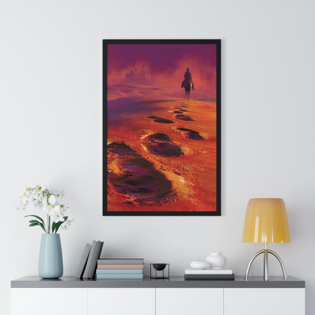 Vertical Framed Poster