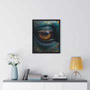 Mystical Eye Art Print, Vertical Framed Poster for Home Decor, Unique Gift, Spiritual Room, Gallery Wall