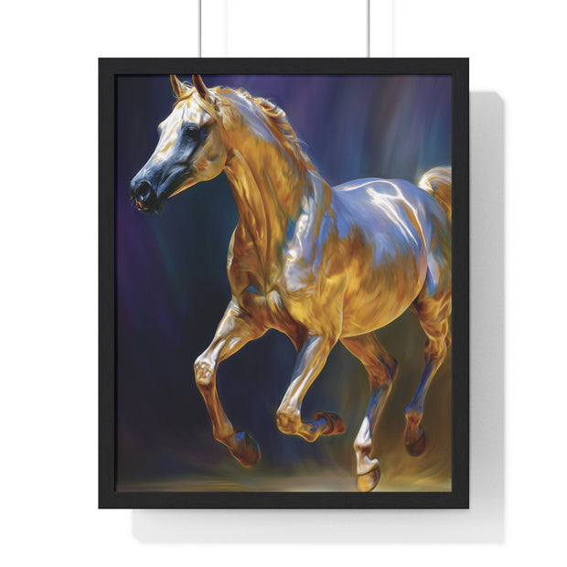 Elegant Horse Art Print, Stunning Wall Decor, Equine Enthusiast Gift, Animal Lover Decor, Gallery Wall Art, Equestrian Themed