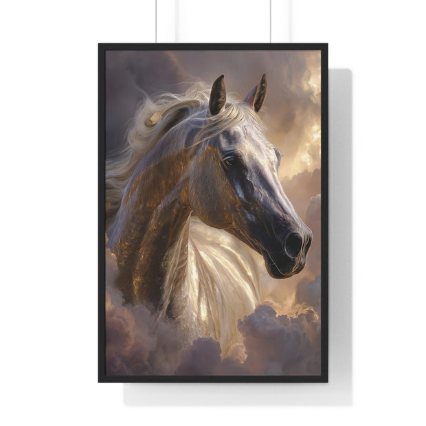 Majestic Horse Art Print - Perfect for Animal Lovers, Home Decor, Gift for Horse Lovers, Inspirational Wall Art, Unique Gift Idea