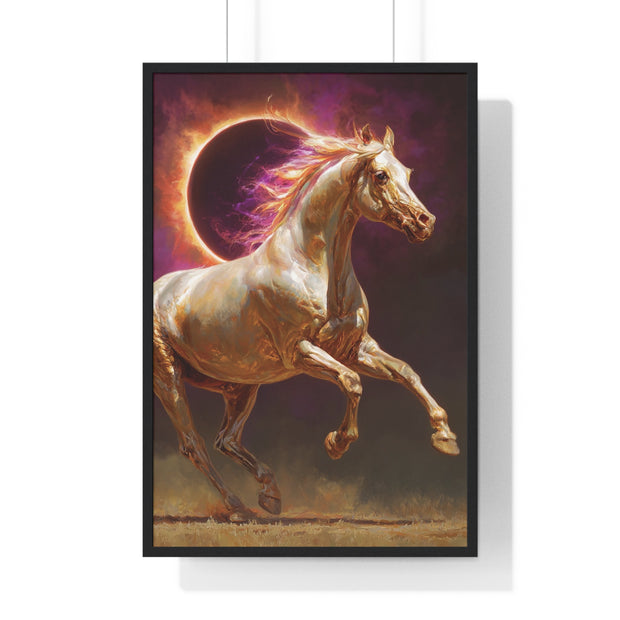 Majestic Horse Framed Poster, Equestrian Wall Art, Inspirational Decor, Unique Gift for Horse Lovers, Home or Office Wall Decoration, [...]