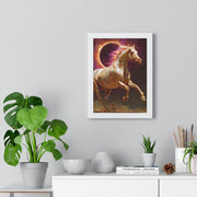 Majestic Horse Framed Poster, Equestrian Wall Art, Inspirational Decor, Unique Gift for Horse Lovers, Home or Office Wall Decoration, [...]
