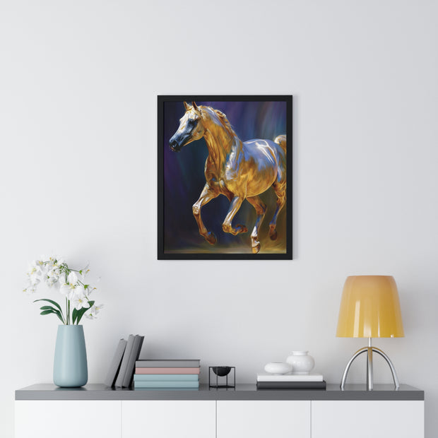 Elegant Horse Art Print, Stunning Wall Decor, Equine Enthusiast Gift, Animal Lover Decor, Gallery Wall Art, Equestrian Themed