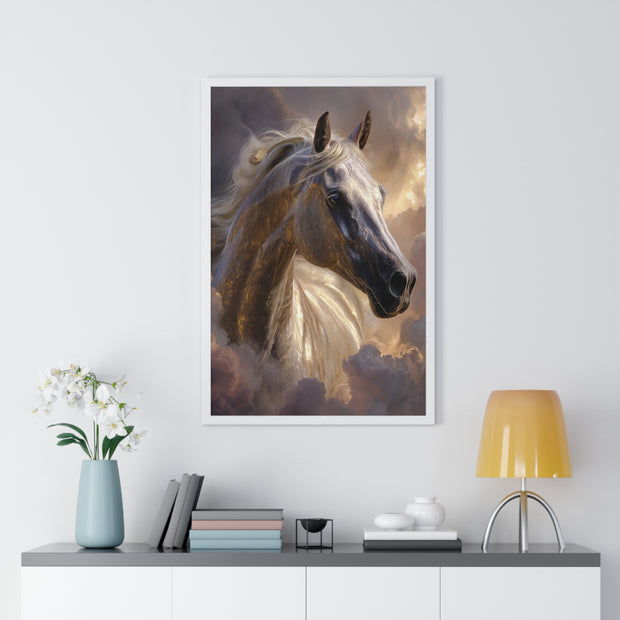 Majestic Horse Art Print - Perfect for Animal Lovers, Home Decor, Gift for Horse Lovers, Inspirational Wall Art, Unique Gift Idea
