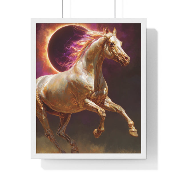 Majestic Horse Framed Poster, Equestrian Wall Art, Inspirational Decor, Unique Gift for Horse Lovers, Home or Office Wall Decoration, [...]