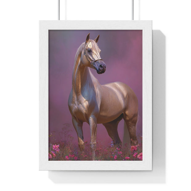 Majestic Horse Vertical Framed Poster - Equine Wall Art for Horse Lovers, Home Decor, Gift for Animal Lovers, Equine Themed Decor, Art [...]