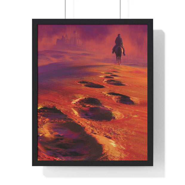 Vertical Framed Poster