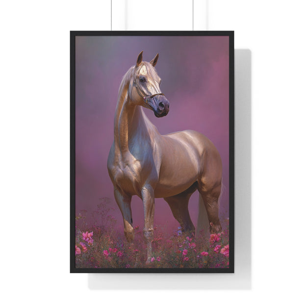 Majestic Horse Vertical Framed Poster - Equine Wall Art for Horse Lovers, Home Decor, Gift for Animal Lovers, Equine Themed Decor, Art [...]
