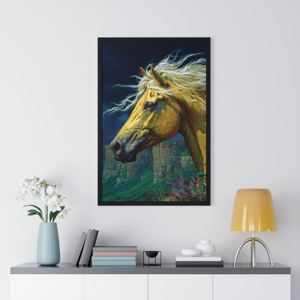 Vertical Framed Poster