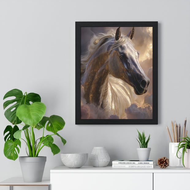 Majestic Horse Art Print - Perfect for Animal Lovers, Home Decor, Gift for Horse Lovers, Inspirational Wall Art, Unique Gift Idea
