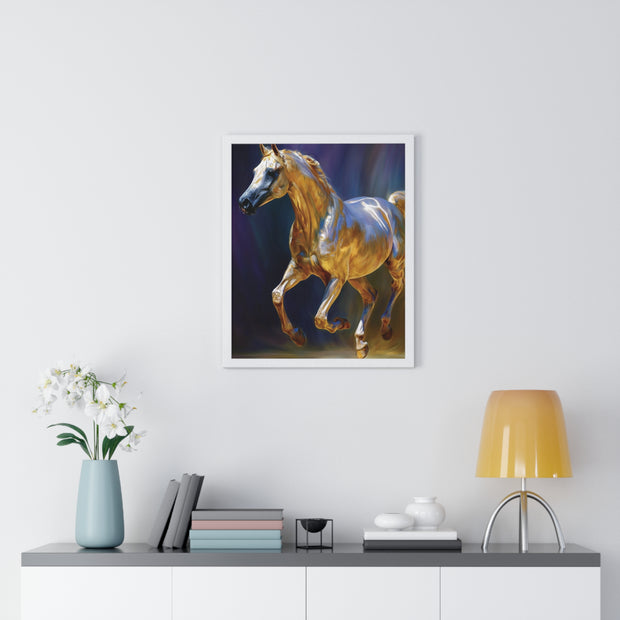 Elegant Horse Art Print, Stunning Wall Decor, Equine Enthusiast Gift, Animal Lover Decor, Gallery Wall Art, Equestrian Themed