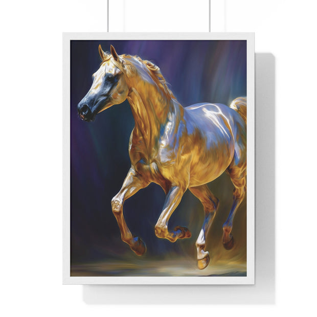 Elegant Horse Art Print, Stunning Wall Decor, Equine Enthusiast Gift, Animal Lover Decor, Gallery Wall Art, Equestrian Themed
