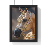 Elegant Horse Framed Wall Art, Equine Decor, Horse Lover Gift, Home Decoration, Nature Art Print
