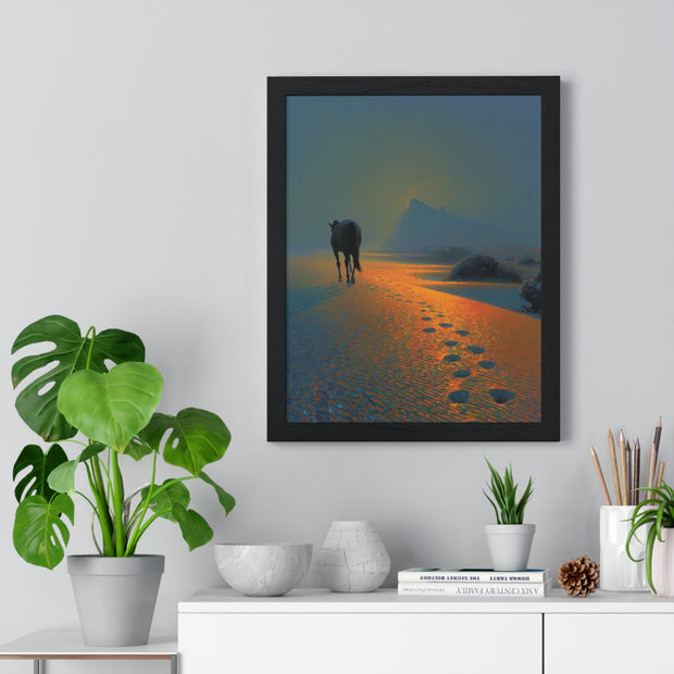 Vertical Framed Poster