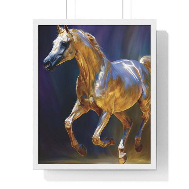 Elegant Horse Art Print, Stunning Wall Decor, Equine Enthusiast Gift, Animal Lover Decor, Gallery Wall Art, Equestrian Themed