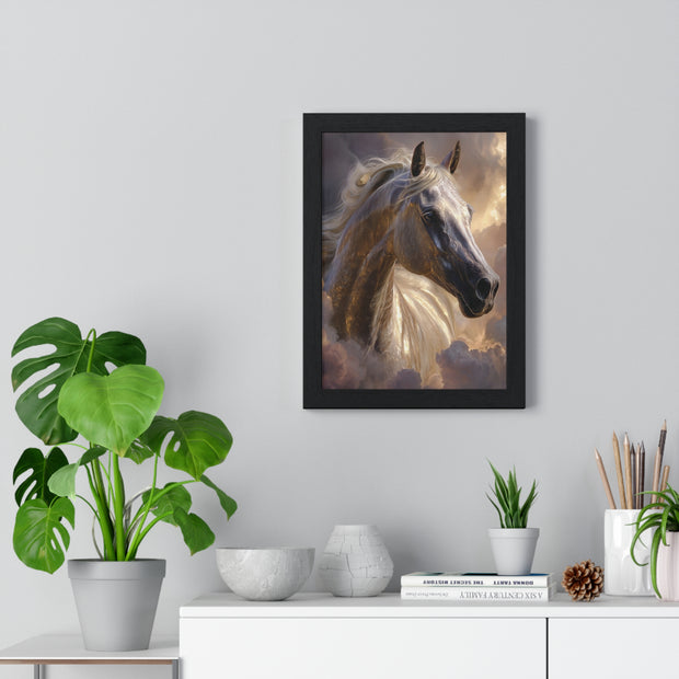 Majestic Horse Art Print - Perfect for Animal Lovers, Home Decor, Gift for Horse Lovers, Inspirational Wall Art, Unique Gift Idea