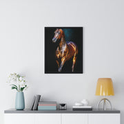 Equine Masterpiece Framed Art Print, Horse Wall Decor, Equestrian Gift, Home Office Art, Equine Enthusiast Decoration