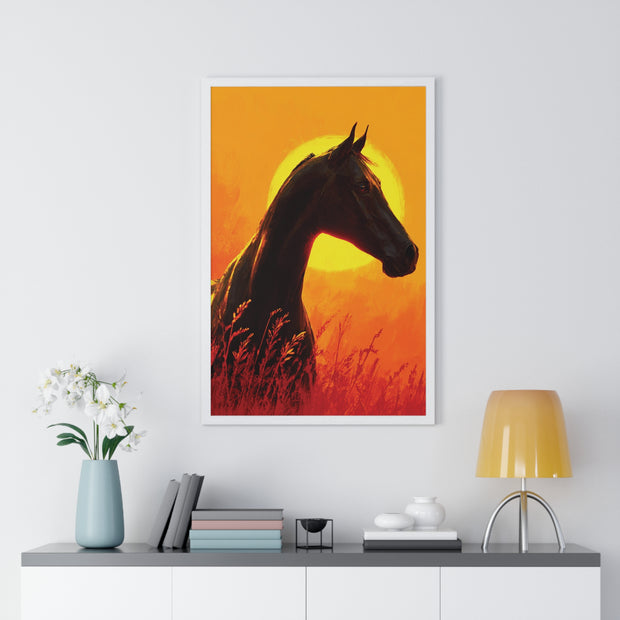 Vertical Framed Poster