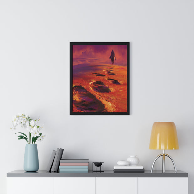Vertical Framed Poster