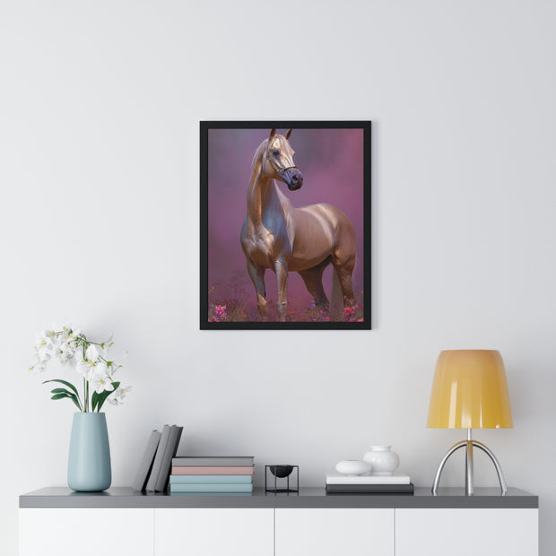 Majestic Horse Vertical Framed Poster - Equine Wall Art for Horse Lovers, Home Decor, Gift for Animal Lovers, Equine Themed Decor, Art [...]
