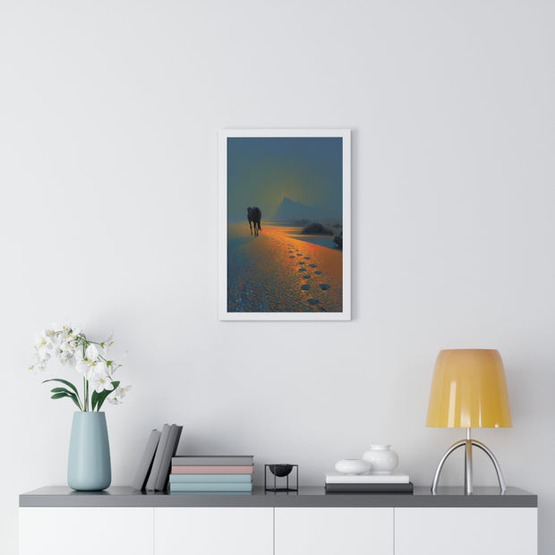Vertical Framed Poster