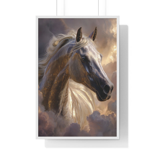 Majestic Horse Art Print - Perfect for Animal Lovers, Home Decor, Gift for Horse Lovers, Inspirational Wall Art, Unique Gift Idea