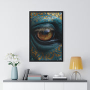 Mystical Eye Art Print, Vertical Framed Poster for Home Decor, Unique Gift, Spiritual Room, Gallery Wall
