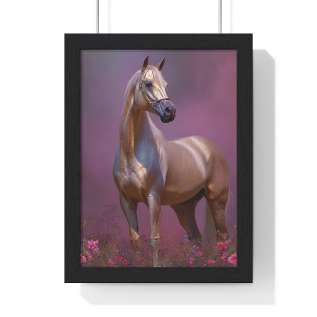 Majestic Horse Vertical Framed Poster - Equine Wall Art for Horse Lovers, Home Decor, Gift for Animal Lovers, Equine Themed Decor, Art [...]