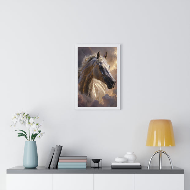 Majestic Horse Art Print - Perfect for Animal Lovers, Home Decor, Gift for Horse Lovers, Inspirational Wall Art, Unique Gift Idea