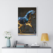 Elegant Horse Framed Wall Art Print, Modern Home Decor, Equestrian Decor, Gallery Wall Art, Horse Lover Gift