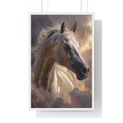Majestic Horse Art Print - Perfect for Animal Lovers, Home Decor, Gift for Horse Lovers, Inspirational Wall Art, Unique Gift Idea