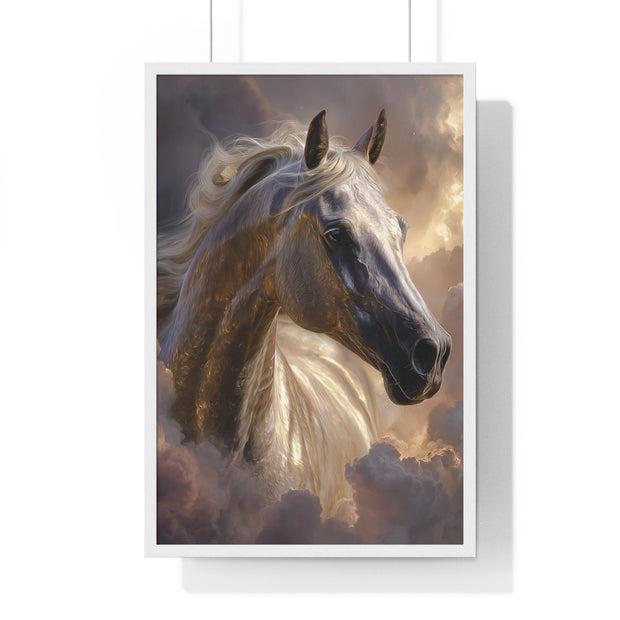 Majestic Horse Art Print - Perfect for Animal Lovers, Home Decor, Gift for Horse Lovers, Inspirational Wall Art, Unique Gift Idea