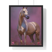 Majestic Horse Vertical Framed Poster - Equine Wall Art for Horse Lovers, Home Decor, Gift for Animal Lovers, Equine Themed Decor, Art [...]