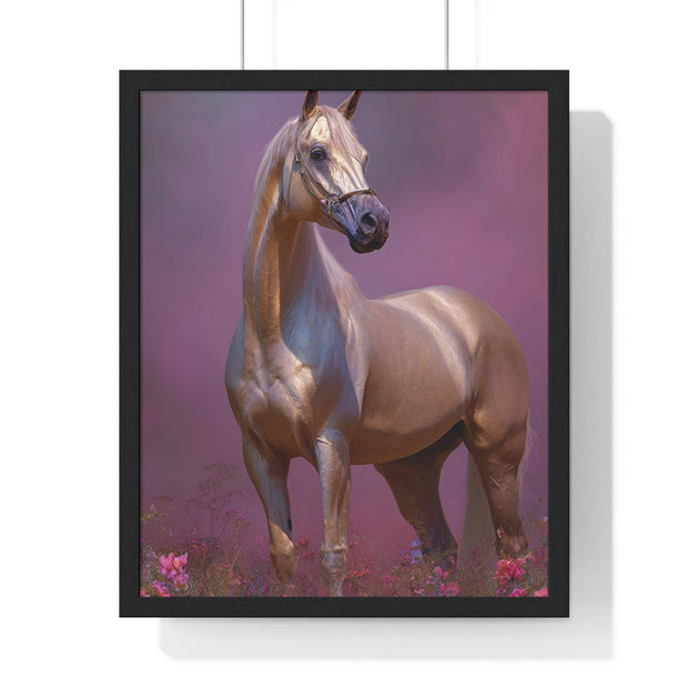 Majestic Horse Vertical Framed Poster - Equine Wall Art for Horse Lovers, Home Decor, Gift for Animal Lovers, Equine Themed Decor, Art [...]