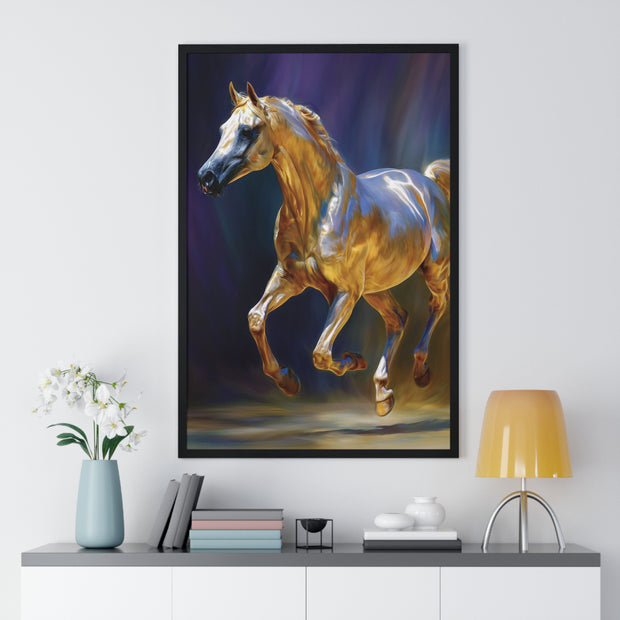 Elegant Horse Art Print, Stunning Wall Decor, Equine Enthusiast Gift, Animal Lover Decor, Gallery Wall Art, Equestrian Themed
