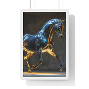 Elegant Horse Framed Wall Art Print, Modern Home Decor, Equestrian Decor, Gallery Wall Art, Horse Lover Gift
