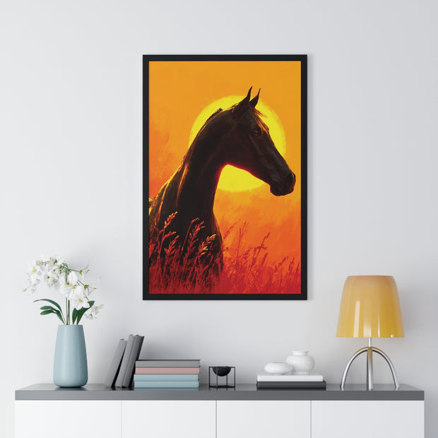 Vertical Framed Poster