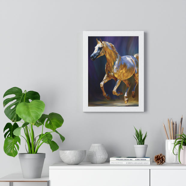 Elegant Horse Art Print, Stunning Wall Decor, Equine Enthusiast Gift, Animal Lover Decor, Gallery Wall Art, Equestrian Themed
