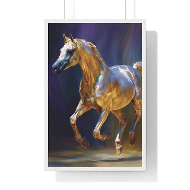 Elegant Horse Art Print, Stunning Wall Decor, Equine Enthusiast Gift, Animal Lover Decor, Gallery Wall Art, Equestrian Themed
