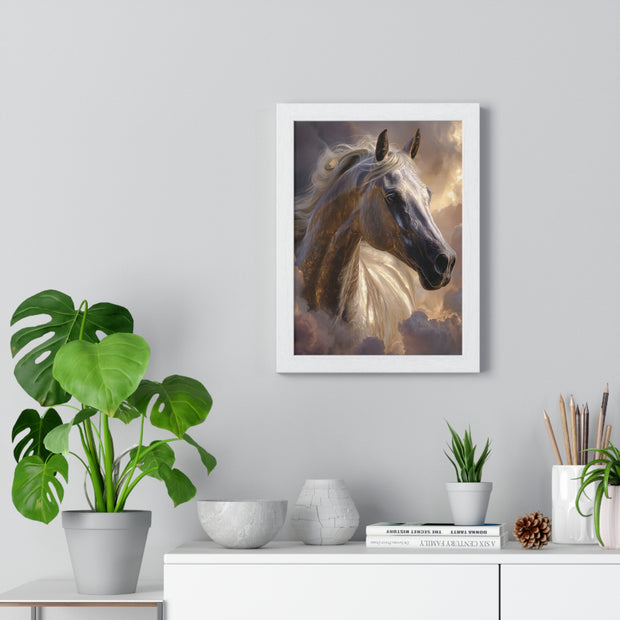 Majestic Horse Art Print - Perfect for Animal Lovers, Home Decor, Gift for Horse Lovers, Inspirational Wall Art, Unique Gift Idea