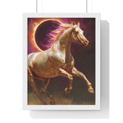 Majestic Horse Framed Poster, Equestrian Wall Art, Inspirational Decor, Unique Gift for Horse Lovers, Home or Office Wall Decoration, [...]