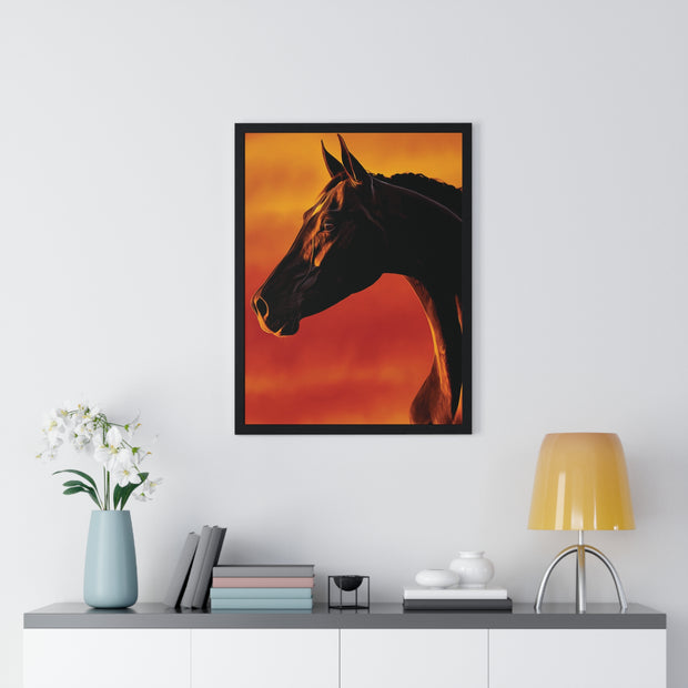 Vertical Framed Poster