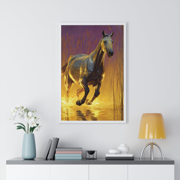 Vertical Framed Poster