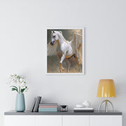 Whimsical Winged Horse Art Print, Fantasy Wall Decor, Fairy Tale Decor, Horse Lovers Gift, Magical Home Accent
