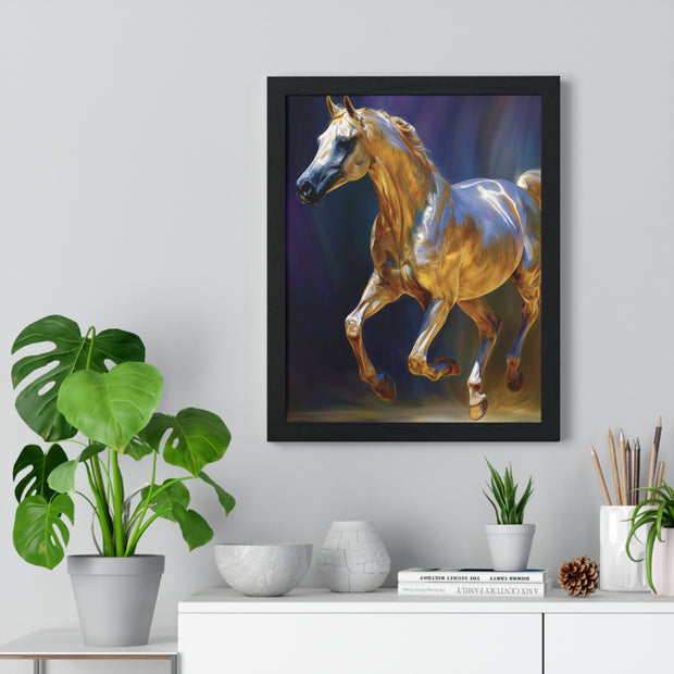 Elegant Horse Art Print, Stunning Wall Decor, Equine Enthusiast Gift, Animal Lover Decor, Gallery Wall Art, Equestrian Themed