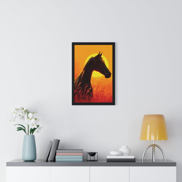 Vertical Framed Poster