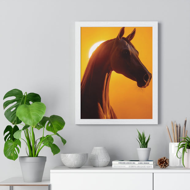 Vertical Framed Poster